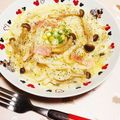 みぽぽ37's cooksnap of when they made チーズクリームうどん★ランチ★受験生夜食.