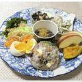 ゆけり３兄弟's cooksnap of when they made 桜海老と青海苔の磯風味チーズおにぎり.