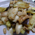 myukitty's cooksnap of when they made ✿茄子と鶏の皮の味噌炒め✿.