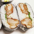 新妻あや's cooksnap of when they made からあげマヨおにぎらず.