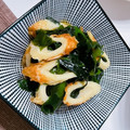 茶太郎ラッシュ･ω･'s cooksnap of when they made ワカメとちくわdeさっぱりおつまみ♪.