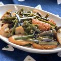 お料理ニャロメ's cooksnap of when they made ピリッと香ばしい！春のわらびと平天の金平.