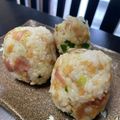 ♪Key♪'s cooksnap of when they made ミョウガいっぱい！ たぬきおにぎり.