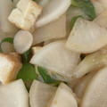 クックI1FJ57☆'s cooksnap of when they made レンジ時短！大根と長ねぎの厚揚げ味噌炒め.
