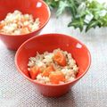 runa10's cooksnap of when they made 炊飯器任せ♪人参丸ごとツナご飯.