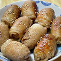 ★なみ☆'s cooksnap of when they made 焼肉のタレで肉巻きおにぎり！簡単美味しい.
