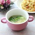 runa10's cooksnap of when they made 青梗菜と玉葱の卵スープ(おかずにも).