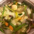 海老ふりゃ〜's cooksnap of when they made 温まる～～白菜と鶏団子の中華スープ☆.