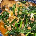 arakiguma's cooksnap of when they made 旦那大絶賛♡簡単豚ニラ豆腐.