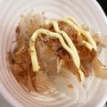 なーなちゃん's cooksnap of when they made 新玉ねぎのおかかマヨぽん　レンチンだけ♫.