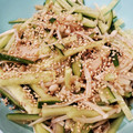 ♡YKitchen♡'s cooksnap of when they made 簡単☆きゅうりとえのきのポン酢合え.