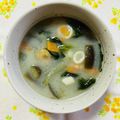 チェックのミニくま's cooksnap of when they made 簡単美味しい♡シーフードミックスの味噌汁.