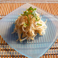 nerachin's cooksnap of when they made もやしの桜マヨ和え.