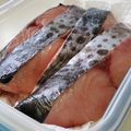 ｸﾏﾘｴ's cooksnap of when they made 料理上手な品子さんの鰆の粕漬け♡.