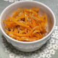 QPはにー's cooksnap of when they made ツナの旨味たっぷりにんじんしりしり.