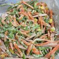 mcapちゅん's cooksnap of when they made シャキシャキ！きぬさやと人参のサラダ.
