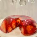 salalasa's cooksnap of when they made まるでルビーのようなフレッシュ苺ゼリー♡.