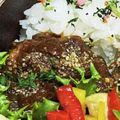 新妻あや's cooksnap of when they made 夫が愛する♡懐かしの煮込みハンバーグ.