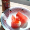 あやみくん's cooksnap of when they made スイカの食べ方☆スパイシーふりかけ.