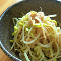 ちーまぐ's cooksnap of when they made 油揚げと豆もやしの副菜♪もやしでも◎.