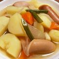 お塩と砂糖's cooksnap of when they made 簡単に味キマル！シャウエッセン肉じゃが.
