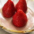 maiko〜's cooksnap of when they made いちごプリン♪♪.