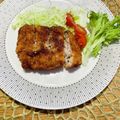 ボブナナ's cooksnap of when they made 薄切り豚肉を重ねてミルフィーユとんかつ.