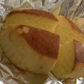 MULA's cooksnap of when they made 市販チーズ蒸しパンが焼チーズケーキに♡.