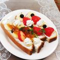 クックHG9V8Y☆'s cooksnap of when they made 軽くトースト＊スティックオープンサンド.