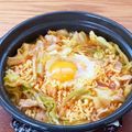 からぶ's cooksnap of when they made サリ麺☆簡単キムチラーメン.