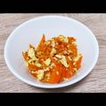 mei★az's cooksnap of when they made 人参大量消費＊卵無し＊人参しりしり.