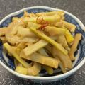 上海まーか's cooksnap of when they made 旬の筍の下部で美味しいピリ辛メンマ.