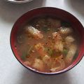 きらり流れ星's cooksnap of when they made 体があったまる～長ネギの味噌汁.
