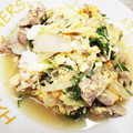 ゆるмαмα's cooksnap of when they made だしいらず甘～い　玉ねぎと水菜の卵とじ.