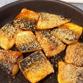 小田＊和子's cooksnap of when they made 塩サバの甘辛ごま照り焼き【作り置き】.