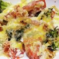 はるいろいちご's cooksnap of when they made トマトとブロッコリーのチーズ焼き.