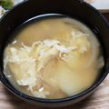 わかなもも's cooksnap of when they made 普通に美味しい☆お味噌汁 じゃが芋玉ねぎ.