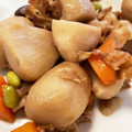 momoppo's cooksnap of when they made 豚肉と里芋のこってり炒め煮.