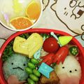 シェリぽん's cooksnap of when they made キャラ弁☆真ん丸おにぎり すみっコぐらし.