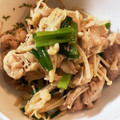 ☆サラダボーイ☆'s cooksnap of when they made 免疫力回復！肉ニラエノキの和風炒め.
