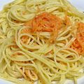 櫻井文幸小隊長's cooksnap of when they made たらことにんじんのパスタ.