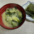 はちみつlove's cooksnap of when they made 長ネギとわかめの味噌汁.