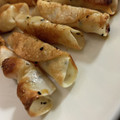 MULA's cooksnap of when they made 海老で♪餃子の皮巻き揚げ.