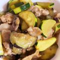 ゆうともままっち's cooksnap of when they made 豚バラとズッキーニとなすのオイマヨ炒め.