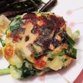 男の子4人のママもっち's cooksnap of when they made ニラのはんぺんチーズ焼き.