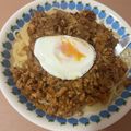 えみらくる's cooksnap of when they made 挽き肉と玉ねぎのパスタ！.