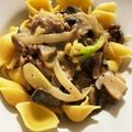 __st__'s cooksnap of when they made ■豚ひき肉としめじの和風クリームパスタ■.