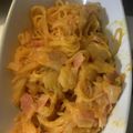 犬飼ってる's cooksnap of when they made キムチカルボナーラ＊パスタ.