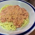 まっきー♪３７'s cooksnap of when they made 蟹味噌のコクがたまらん！◆カニのトマトクリームパスタ◆.