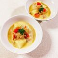 みぽぽ37's cooksnap of when they made ほっこりやさしい豆乳スープ.